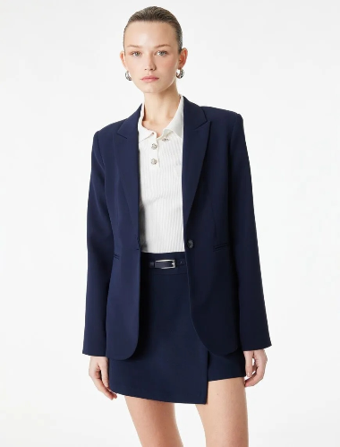 Resim Koton Kadın Blazer Ceket 6SAK50039UW