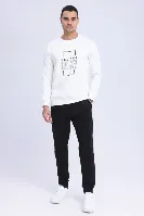 Resim Paul&More O Yaka 2 İp Erkek Sweat 1003 Belıeve