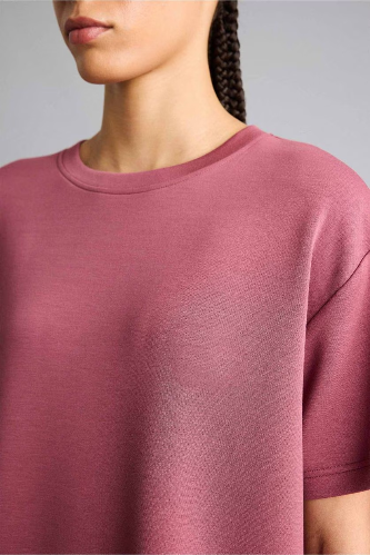 Resim Defacto Kadın T-shirt D7127AX/BR252