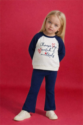 Resim Defacto Kız Bebek Eşofman Takım G7432A5/NV42