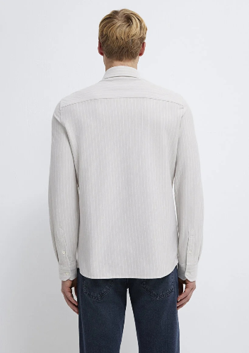 Resim Mavi Erkek Uzun Kol Gömlek M0211858-91410