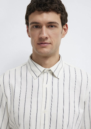 Resim Mavi Erkek Uzun Kol Gömlek M0211380-86415