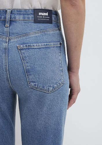 Resim Mavi Star Kadın Jean Pantolon M101077-90533