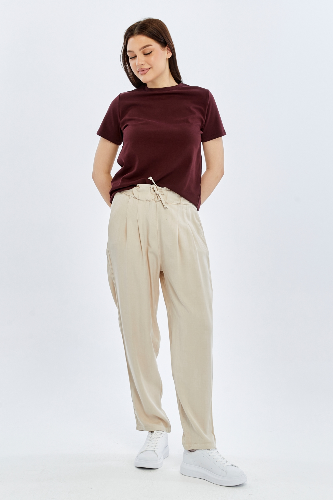 Resim Viole&More Kadın Kanvas Pantolon Yk04 Tensel