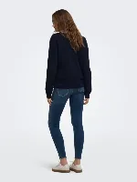 Resim Only Onlcamılla V-Neck L/S Pullover Knt Noos Kadın Kazak 15204588