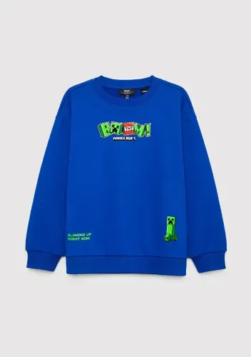 Resim Mavi Erkek Çocuk Sweat M6S10191-70896