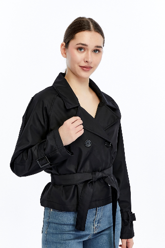 Resim Yenikoza Kadın Pardesü / Trençkot