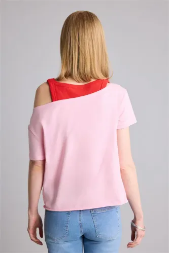 Resim Defacto Kadın T-shirt H8900AX/PN69