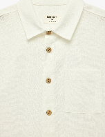 Resim Koton Erkek Çocuk Kısa Kol gömlek 6SKB60023TW