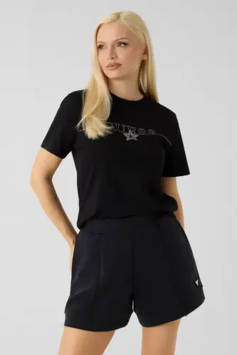 Resim V6YI05K4272-JBLK Gues Kadın T-shirt