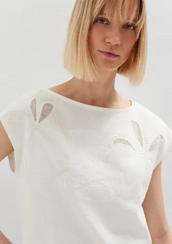 Resim Mavi Kadın T-shirt M1613946-70057