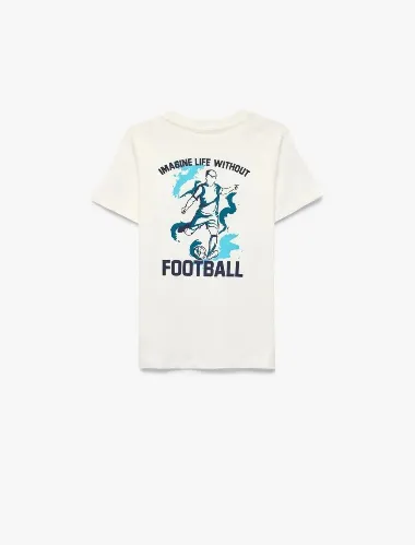 Resim Koton Erkek Çocuk T-shirt 6SKB10692TK