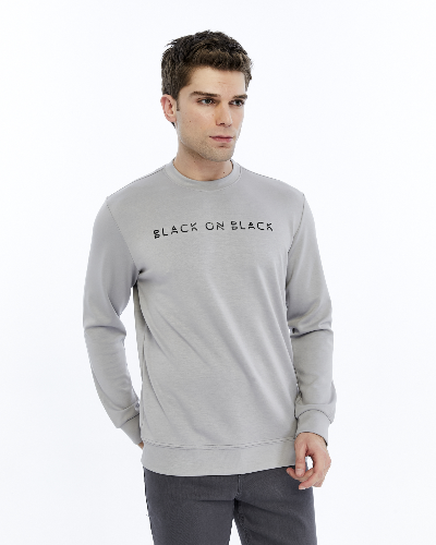 Resim Paul&More O Yaka Erkek Sweat 239 Black