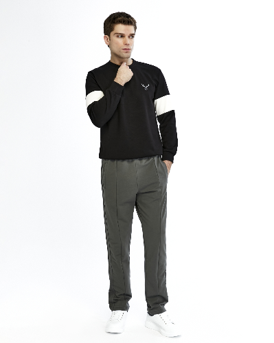 Resim T18ER-82184  Düz Paça  Erkek Eşofman Alt