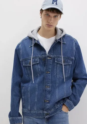 Resim Mavi Tbd Authentic Erkek Jean Ceket M0112808-90839