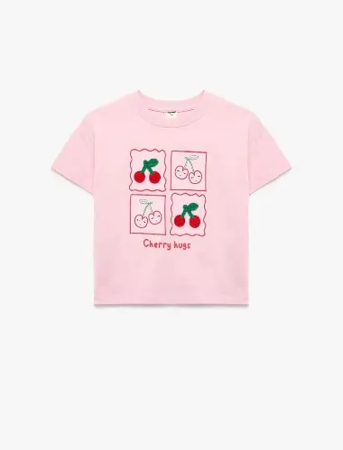 Resim Koton Kız Bebek T-Shirt 6Smg10173Ak