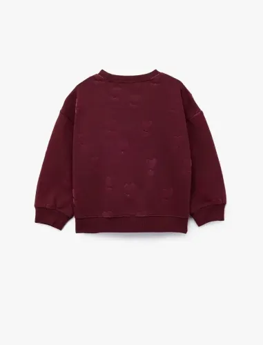 Resim Koton Kız Bebek Sweat 7WMG10012AK