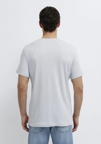 Resim Mavi Erkek T-shirt M0610360-70799