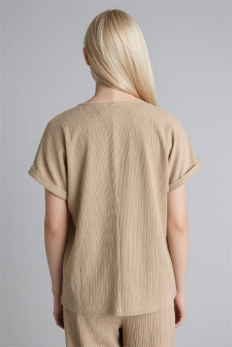 Resim Defacto Kadın T-shirt H1173AX/BG708