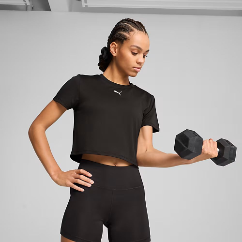 Resim Puma Kadın Kısa Kol T-shirt 525894-01