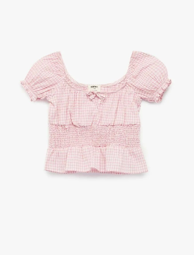 Resim Koton Kız Çocuk Bluz 6SKG60103AW