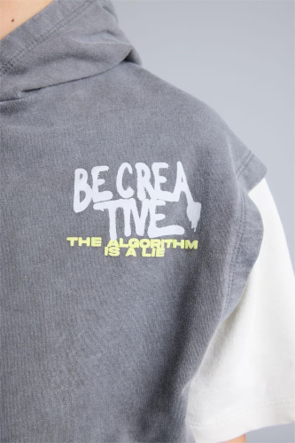 Resim Defacto Erkek Çocuk T-shirt G9737A8/GR452