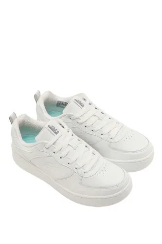Resim Skechers Sport Court 92 Kadın Spor Ayakkabı 149763Tk Wht