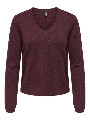 Resim Only Onlloyal Ls V-Neck Pullo Knt Noos Kadın Kazak 15368957