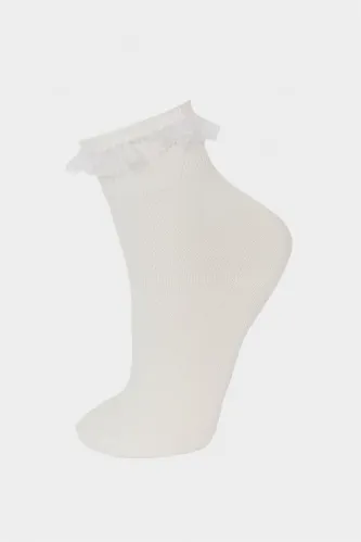 Resim Defacto Kız Çocuk  Çorap E6268A8/KR1