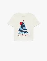 Resim Koton Erkek Bebek T-shirt 6SMB10137TK