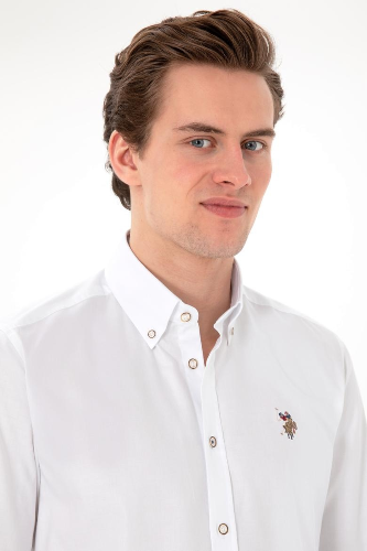 Resim U.s. Polo assn. Erkek Gömlek PU-8887 Cedcolor026Y