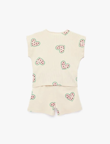 Resim Koton Kız Bebek Tayt Takım 6SMG10081AK