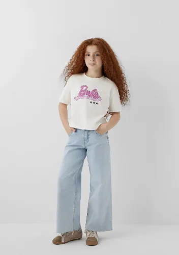 Resim Mavi Kız Çocuk T-shirt M7610482-70057