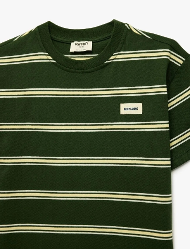 Resim Koton Erkek Çocuk T-shirt 6SKB10447TK