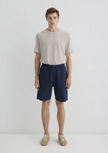 Resim Mavi Erkek Penye Şort M0410314-70490