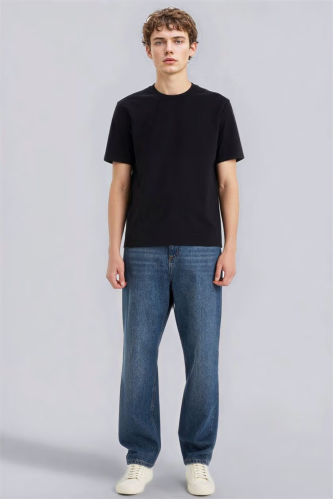 Resim Defacto Erkek T-shirt V7699AZ/BK81