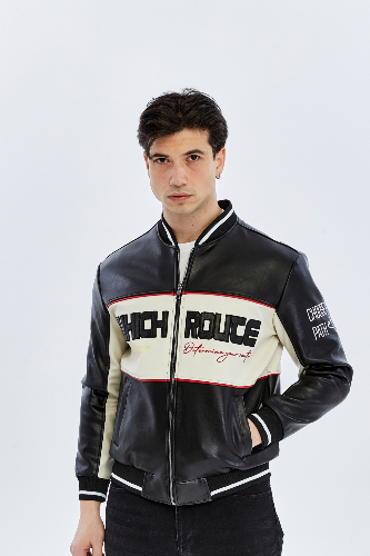 Resim Trender Erkek Deri Mont ve Ceket