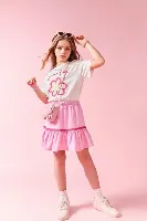 Resim Defacto Kız Çocuk T-shirt H6155A8/ER98