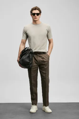 Resim Lufian Foster Erkek Triko T-shirt 111090146