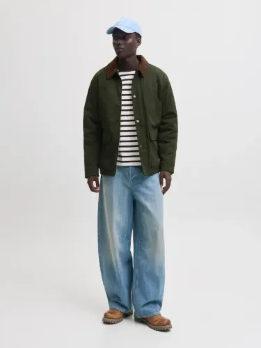 Resim Jack & Jones Jornorrebro Padded Barn Jacket Sn Erkek Mont 12301609