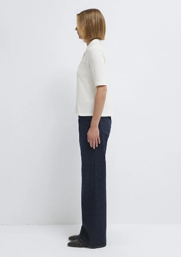 Resim Mavi Kadın T-shirt M1613933-70057