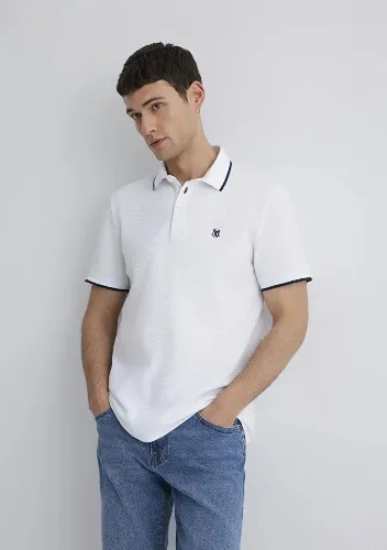 Resim Mavi Polo Erkek T-Shirt M066039-620