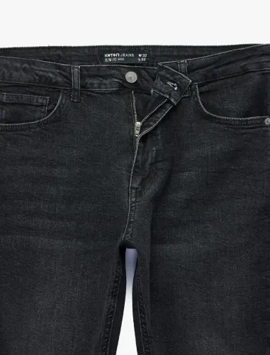 Resim Koton Erkek Jean Pantolon 7WAM40087ND