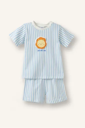 Resim Defacto Erkek Bebek Pijama Takım H4033A5/BE316