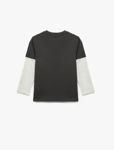 Resim Koton Erkek Çocuk Sweat 7WKB10125TK