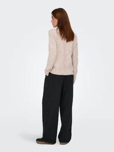 Resim Only Onlcamılla V-Neck L/S Pullover Knt Noos Kadın Kazak 15204588