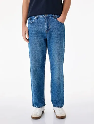 Resim 7WAM40133ND Erkek Jean Pantolon