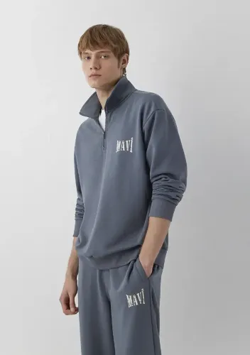 Resim Mavi Erkek Sweat M0S10672-80776