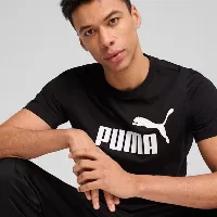 Resim Puma Ess No. 1 Logo Tee Erkek T-Shirt 682532-01