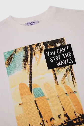 Resim Panço Erkek Çocuk T-shirt